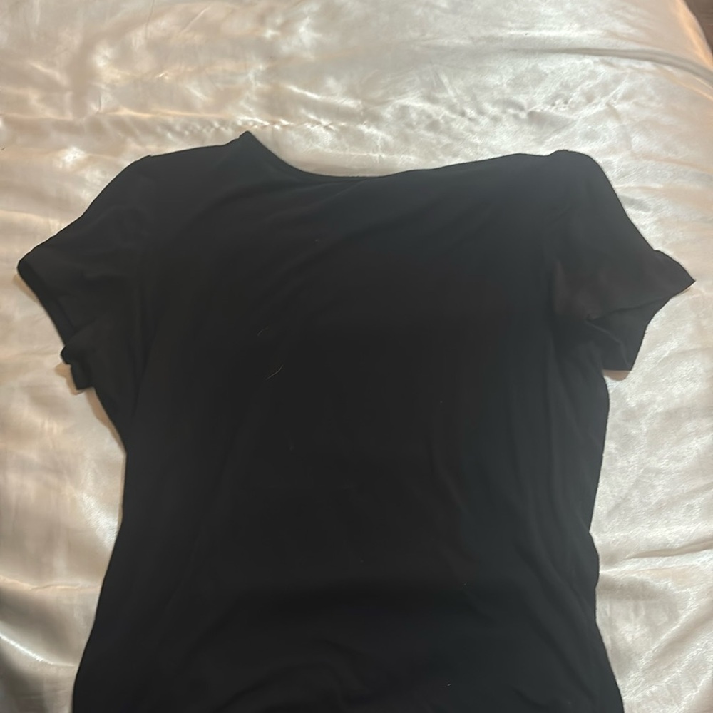 black soft shirt